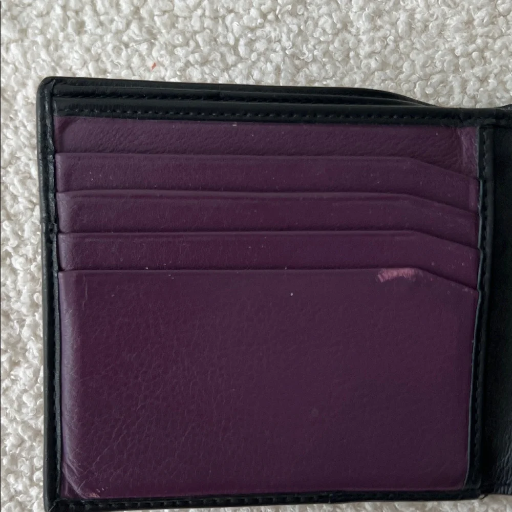 Ted Baker Midnight Black Card Holder
